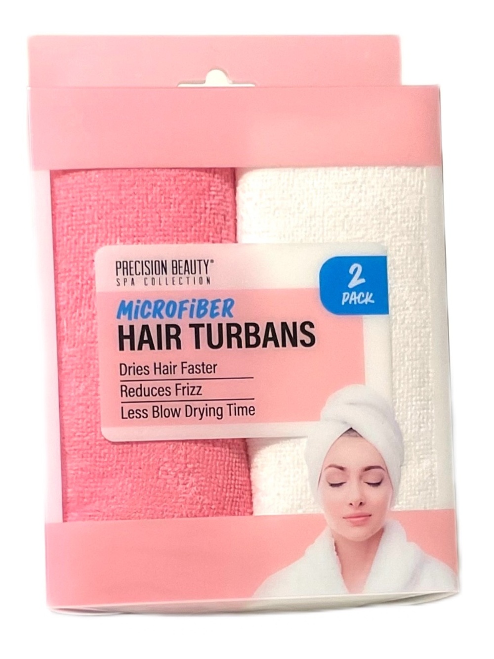 Precision Beauty SPA Collection Microfiber Hair Turbans